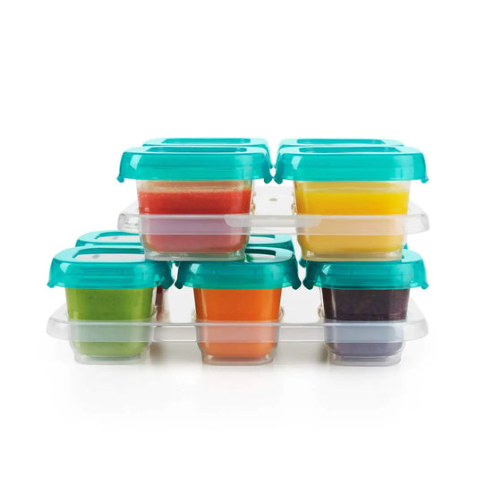 OXO Tot 12-Piece Baby Blocks Set Teal